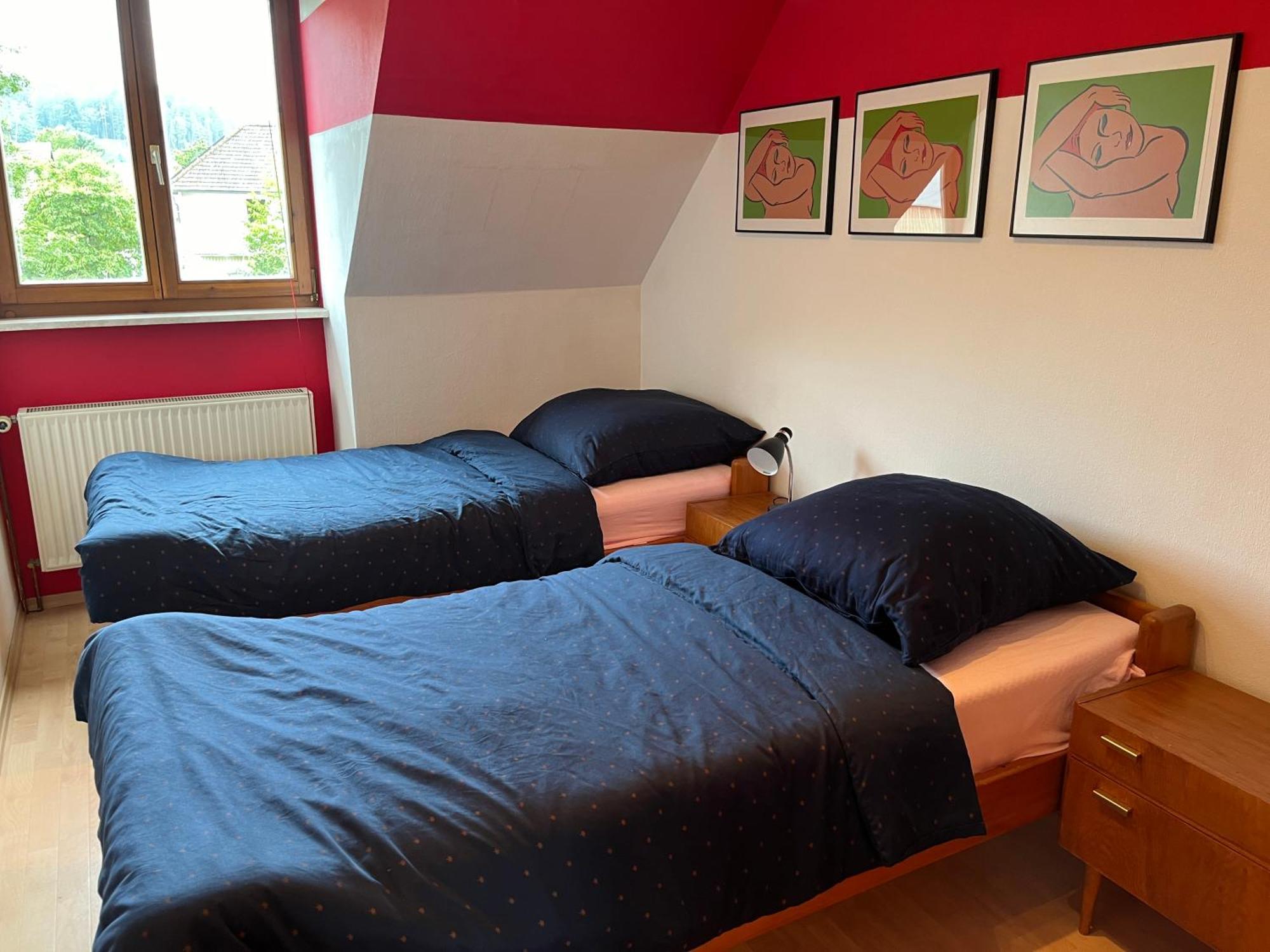 Kleine Bauernhof-Wohnung Im Stadtbusbereich Coburg Exterior foto